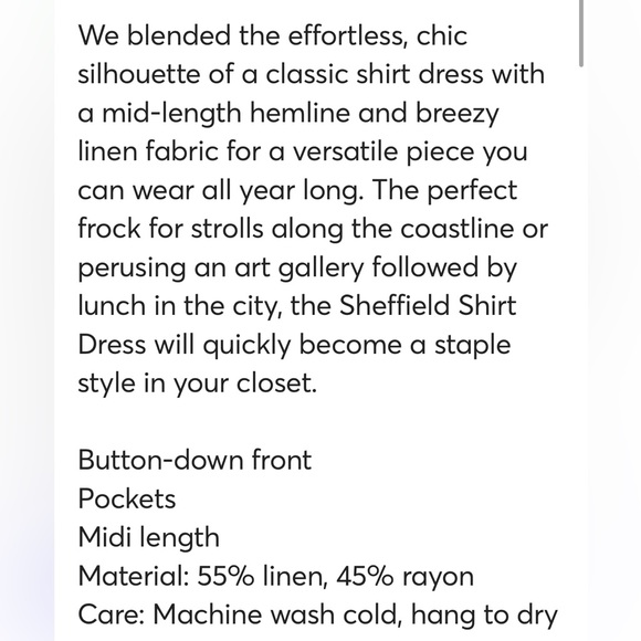 Sandstone Ikat Sheffield Shirt Dress TUCKERNUCK - Picture 6 of 9